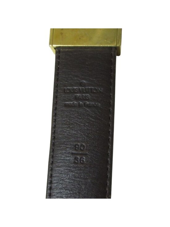 Louis Vuitton Damier Ceinture Carre Belt 90 36 Brown main image 9